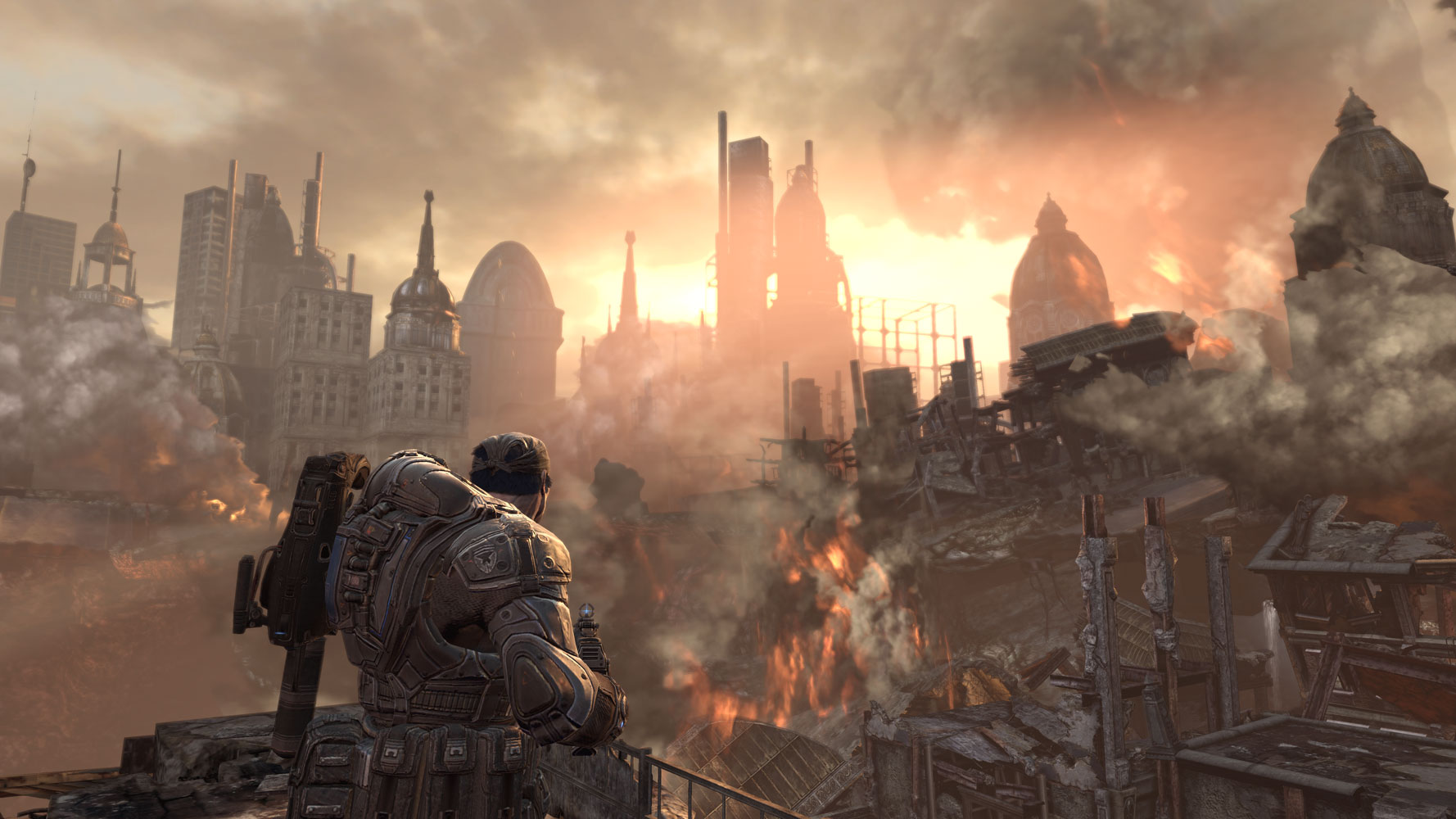 Gears of War 2 delivers guns grit and grubs